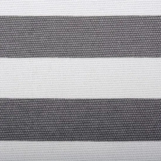 DII&reg; Striped Square Storage Cube Gray {7}