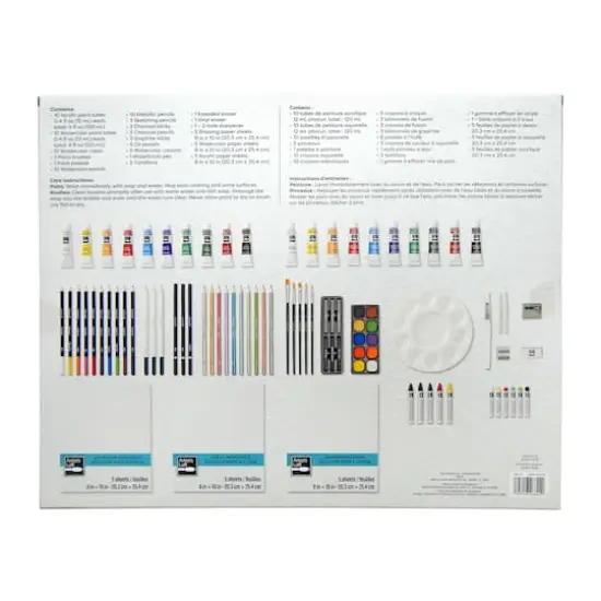 100pc. Mixed Media Art Set by Artist's Loft&trade; {6}