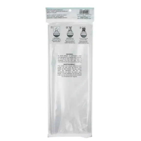 Large Clear Basket Gift Bags by Celebrate It&trade;, 12ct. {4}