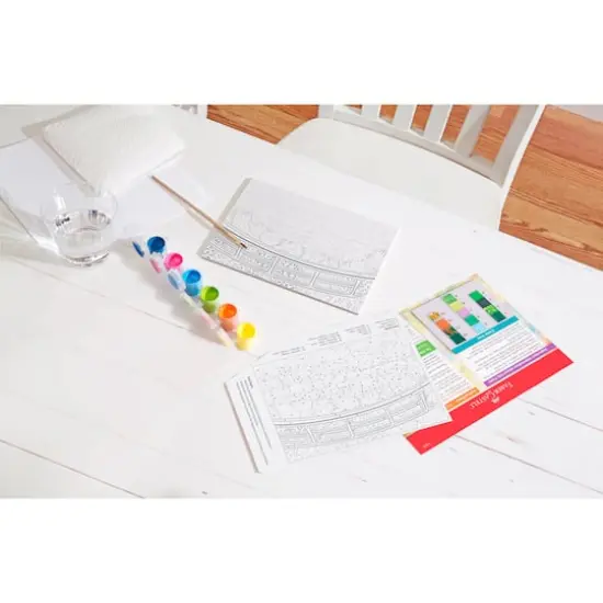 Faber-Castell Paint by Number Museum Series, The Japanese Footbridge {10}