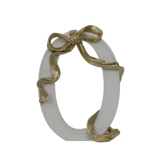 8.25" Gold Bow Monogram Letter by Ashland&reg; O {1}