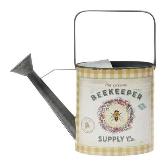 3.5qt. Metal Beekeeper Supply Co. Watering Can {5}