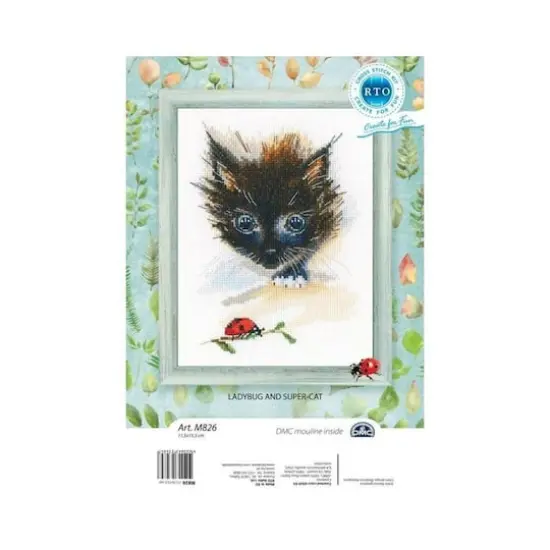 RTO Ladybug & Super Cat Cross Stitch Kit {3}
