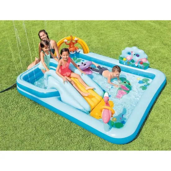 Intex Jungle Adventure Inflatable Pool Play Center {3}