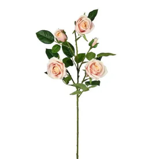 Pink Rose Spray, 3ct. {1}