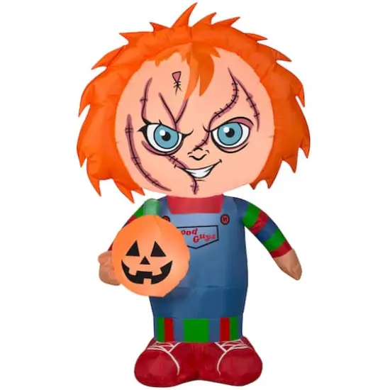 42.1" Airblown&reg; Inflatable Halloween Stylized Universal Chucky {1}