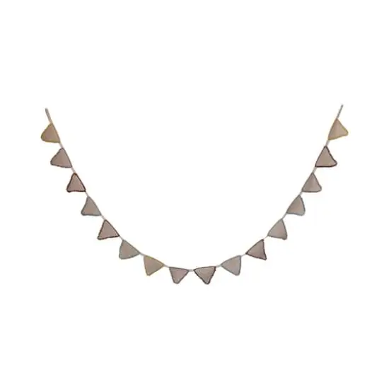 Hello Honey&reg; 6ft. Multicolor Handwoven Crocheted Pennant Garland {1}