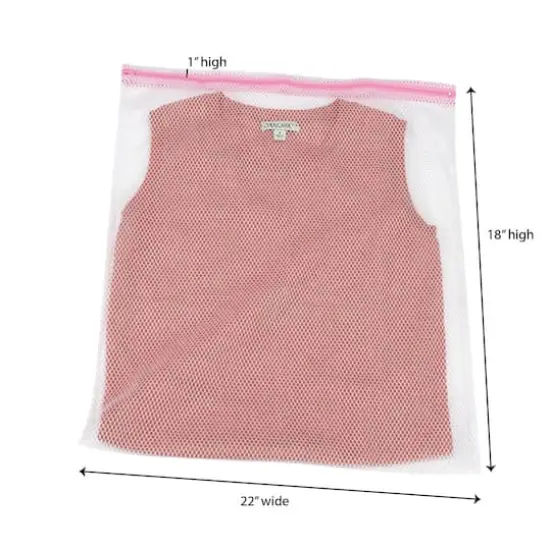 Household Essentials 22" Mesh Wash Bag for Sweaters {4}