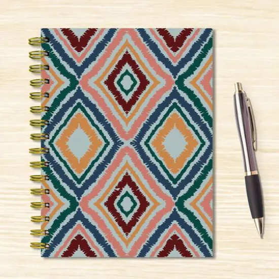 TF Publishing Ikat Boho Chic Spiral Lined Journal {5}