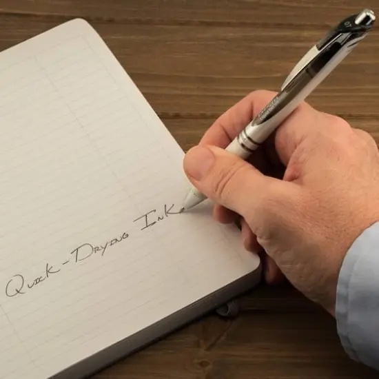 Pentel&reg; EnerGel 0.7mm Assorted Colors Pearl Retractable Liquid Gel Pen Set {7}