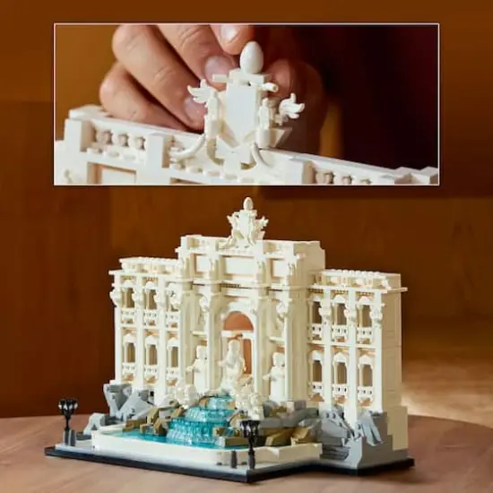LEGO&reg; Architecture Trevi Fountain Model, Italian Landmark Rome Memorabilia 21062 {8}