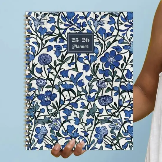 TF Publishing 2025-2026 Francophile Flower Large Weekly/Monthly Planner {9}