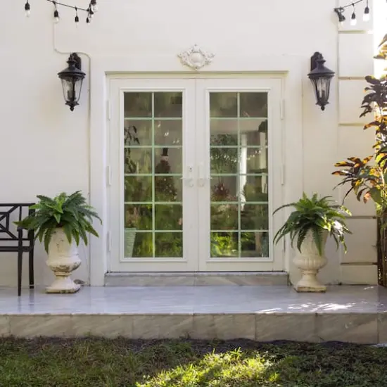 40" UV-Resistant Artificial Boston Ferns, 2ct. {4}