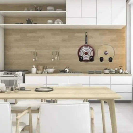 NEX&trade; Wall-Mounted Pot Lid Organizer Rack Set {7}