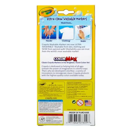 Crayola&reg; Washable&trade; Classic 8 Color Fine Line Marker Set {3}