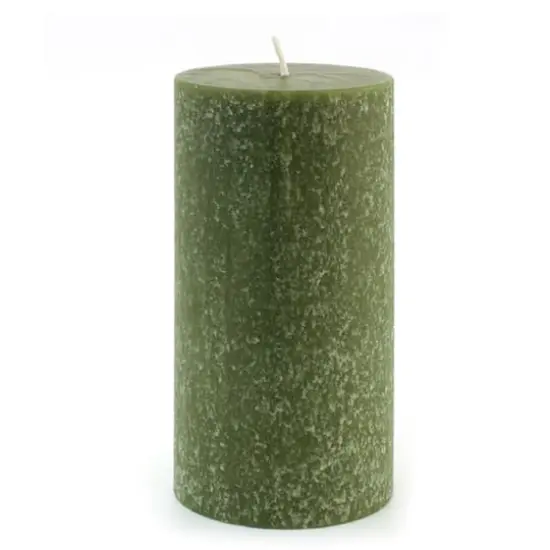 Root Candles 3" x 6" Unscented Timberline&trade; Pillar Candle Dark Olive {1}
