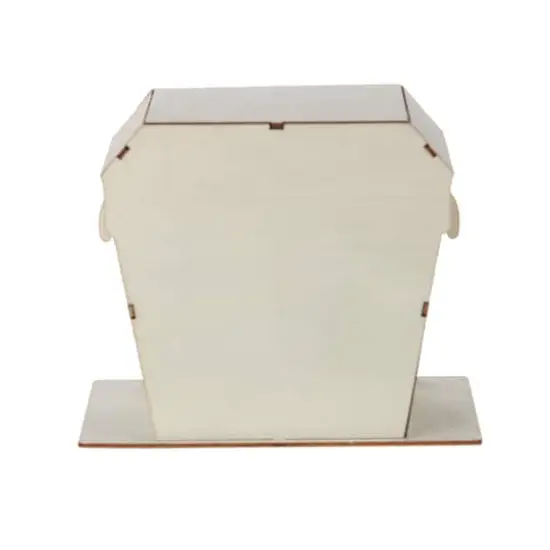 7" Unfinished Santa's Workshop DIY LED Wood D&eacute;cor by Make Market&reg; {6}