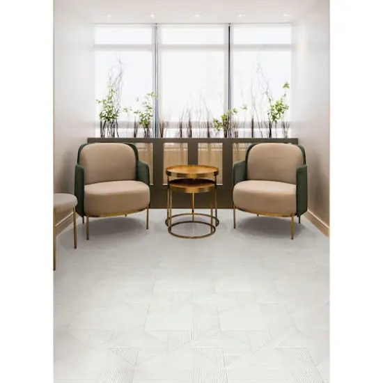 FloorPops Frey Neutral Peel & Stick Floor Tiles {3}