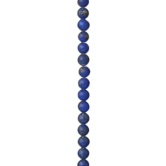 Sapphire Reconstituted Lapis Round Beads, 6mm by Bead Landing&trade; {1}