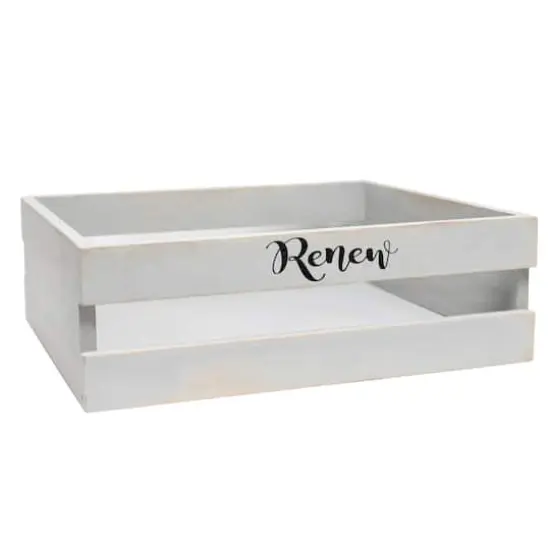 Elegant Designs Small Gray Wash Towel Holder, Frame & Toilet Paper Holder Set {7}