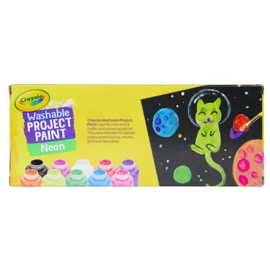 Crayola&reg; Neon Paint Set, 3 Packs of 10 {4}