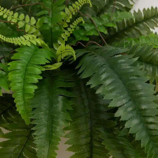 40" UV-Resistant Artificial Boston Ferns, 2ct. {9}