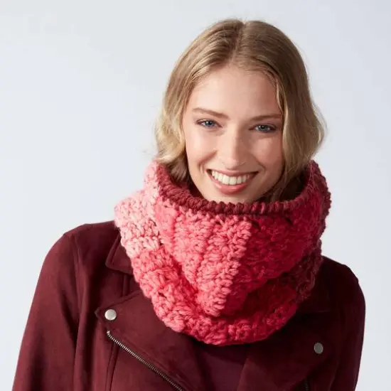 Caron&reg; Chunky Cakes&trade; Yarn Cherries Jubilee {7}