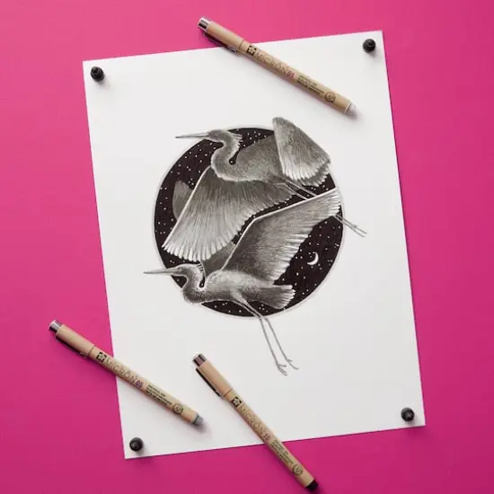 Micron&reg; Fine & Bold Line Cool Gray Pen Set {4}