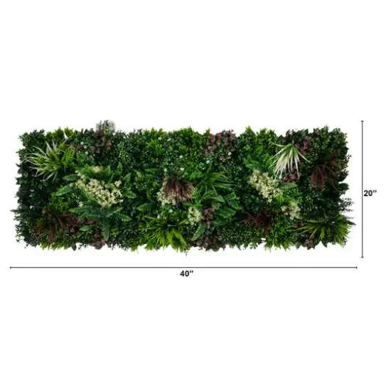 20" Corfu Island Artificial Living Wall Panels, 3ct. {3}