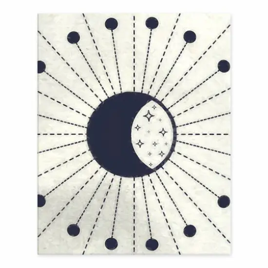 Shining Moon Phase 2 8" x 10" Tabletop Canvas {1}
