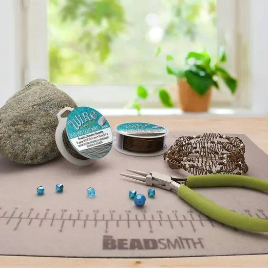 The Beadsmith&reg; Wire Elements&trade; 24 Gauge Tarnish Resistant Soft Temper Wire, 10yd. Hematite {4}