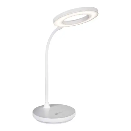 OttLite&reg; Rechargeable LED Ring Desk Lamp {1}