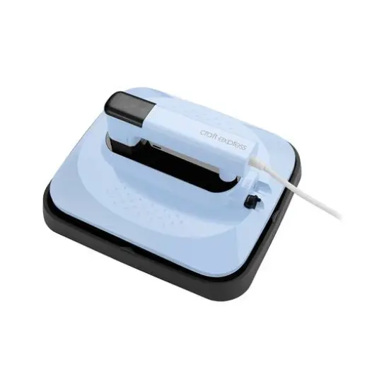 Craft Express Pacific Blue Large Handheld Heat Press {1}