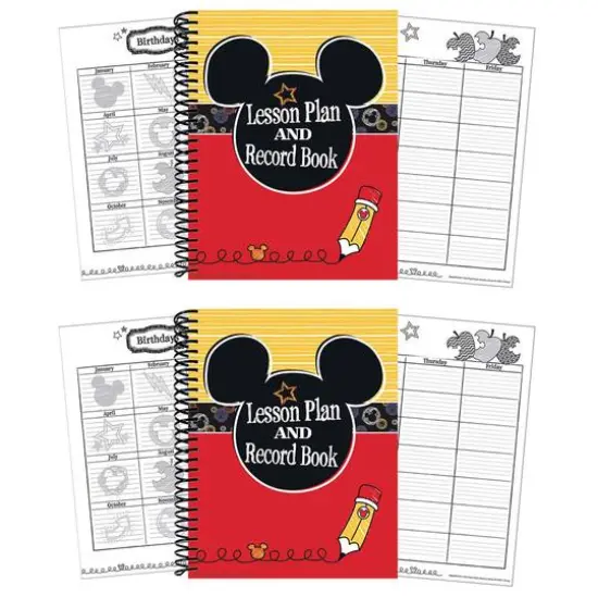 Eureka&reg; Mickey&reg; Color Pop! Lesson Plan & Record Book, 2 ct. {1}