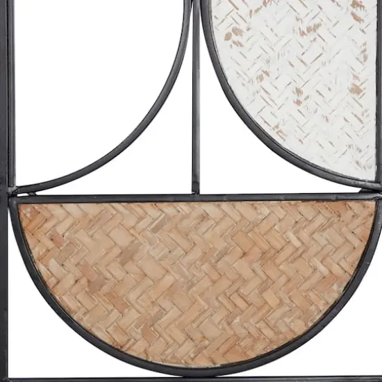 30" Brown Panels Metal Contemporary Wall D&eacute;cor Set, 2ct. {4}