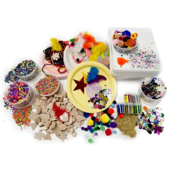 Hygloss&reg; Collage Treasure Craft Box {1}