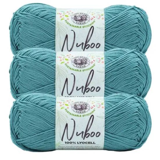 3 Pack Lion Brand&reg; Nuboo Yarn Peach {2}