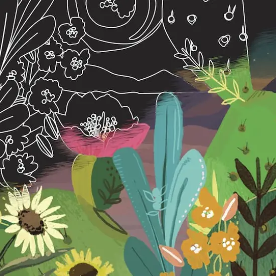 Brea Reese&trade; 6" x 8" Arch & Canyon Scratch Art Paper Pad {5}