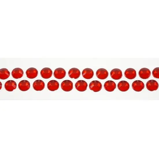 Bling on a Roll&trade; Double Row Rhinestones by Recollections&trade; Red {4}