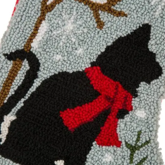 Glitzhome&reg; 20" Cat Hooked Stockings, 2ct. {7}