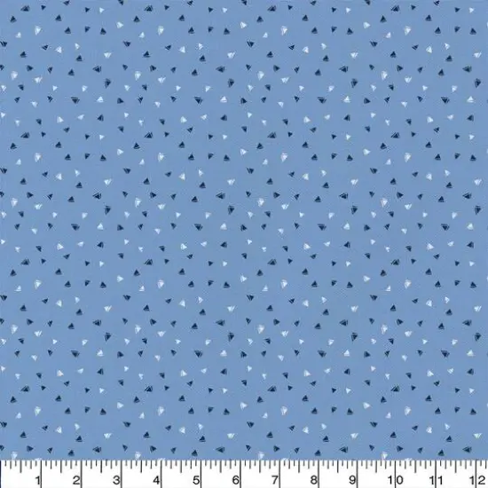 Emma & Mila&reg; Ditsy Triangle Cotton Fabric By The Yard, 8yd. Bolt {3}