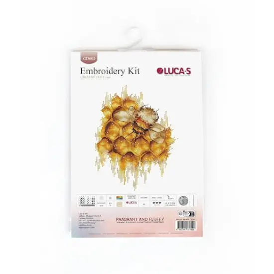 Luca-S Fragrant and Fluffy Counted Cross-Stitch Kit {3}