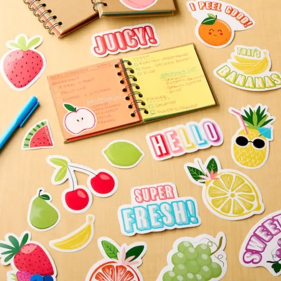 Vinyl Diecut Fruit Sticker Set by Recollections&trade; {6}