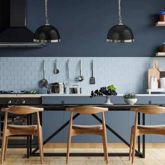 Hello Honey&reg; 5.9ft. Metal Ceiling Light Black and Antique Nickel {4}