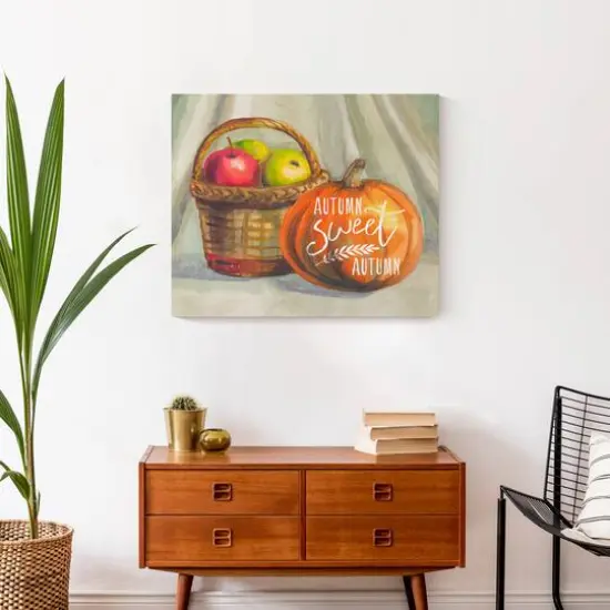Autumn Sweet Autumn Canvas Wall Art {3}