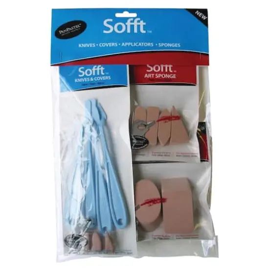 Colorfin Sofft&trade; Tools & Sponges Combination Set  {1}