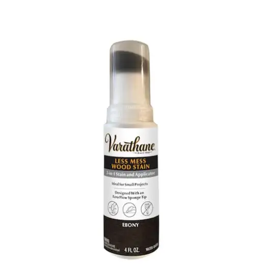 Varathane&reg; 2-in-1 Applicator & Wood Stain, 4oz. Ebony {1}