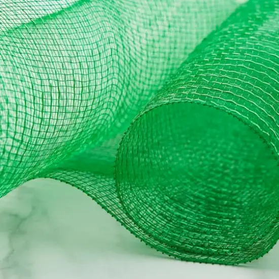 21" x 30ft. Mesh Ribbon by Celebrate It&reg; Occasions&trade; Kelly Green {3}