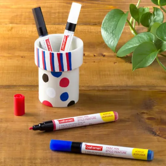 1.2mm Permanent Paint Pens Basic Set by Craft Smart&reg; {3}