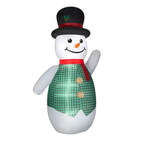 12.5ft. Airblown&reg; Inflatable Christmas Dapper Snowman {1}